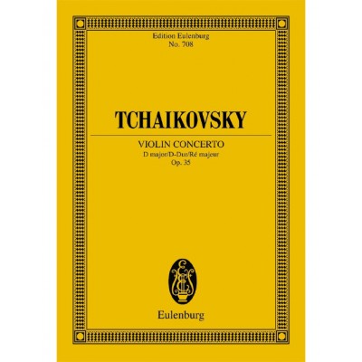 TCHAIKOVSKY PETER ILJITSCH - CONCERTO D MAJOR OP. 35 CW 54 - VIOLIN AND ORCHESTRA