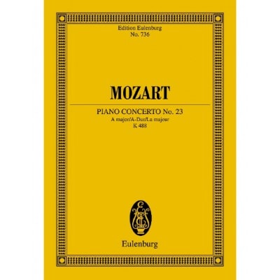  Mozart W.a. - Concerto No. 23 A Major  Kv 488 - Piano And Orchestra