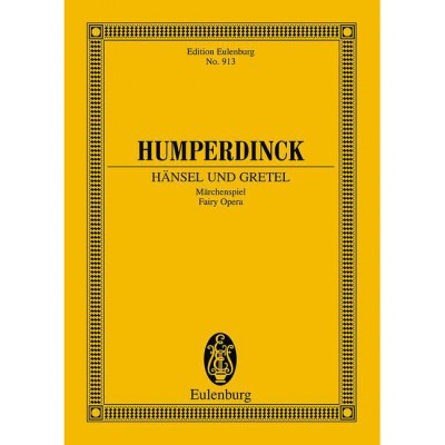  Humperdinck E. - Haensel Und Gretel - Conducteur Poche