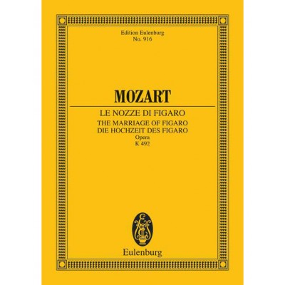 MOZART - LA MARRIAGE DE FIGARO KV 492 - SOLOISTS, CHOEUR ET ORCHESTRE