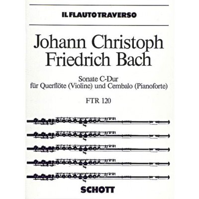  Bach J.c.f. - Sonata C Major - Flute (violin) And Obligatoryes Harpsichord (piano)