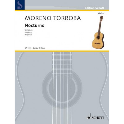 MORENO-TORROBA FEDERICO - NOCTURNO - GUITAR