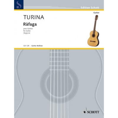 TURINA JOAQUIN - RÀFAGA OP. 53 - GUITAR