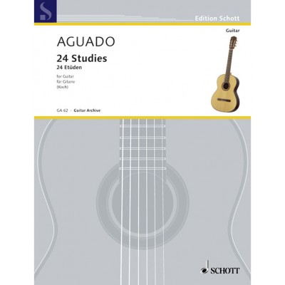 AGUADO DIONISIO - 24 STUDIES - GUITAR