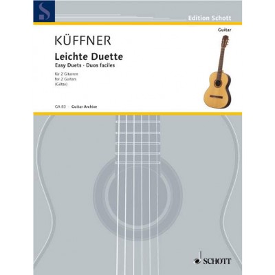 KFFNER JOSEPH - EASY DUETS - 2 GUITARS