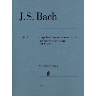 BACH - CAPRICCIO SOPRA LA LONTANANZA BWV 992 - PIANO