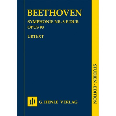 HENLE VERLAG Beethoven - Symphony No. 8 F Major Op. 93 - Orchestre