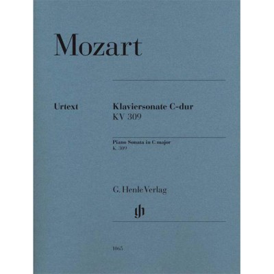 MOZART W.A. - PIANO SONATA C MAJOR K. 309 (284B)