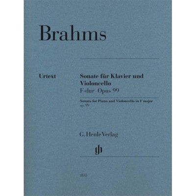  Brahms J. - Sonata For Piano And Violoncello F Major Op. 99