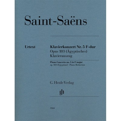 SAINT-SAENS CAMILLE - CONCERTO POUR PIANO N°5 OP.103 (DIT 