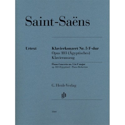 SAINT-SAËNS - PIANO CONCERTO NO. 5 (EGYPTIAN) OP. 103 - PIANO