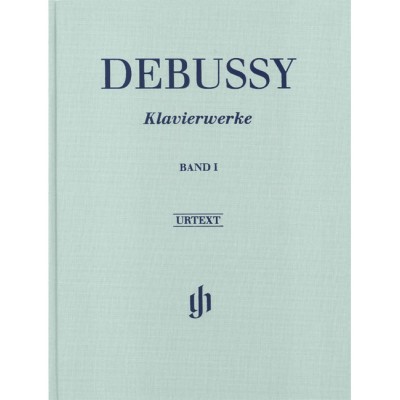 HENLE VERLAG DEBUSSY CLAUDE - PIANO WORKS VOL.1