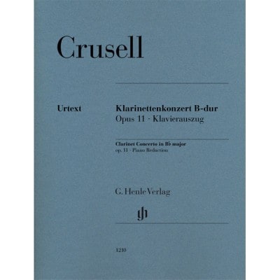 CRUSELL B.H. - CLARINET CONCERTO B FLAT MAJOR OP.11 - CLARINETTE & PIANO