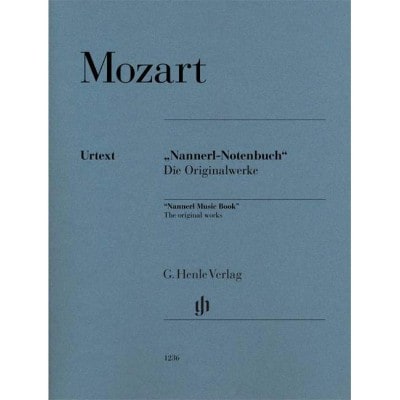 MOZART - NANNERL MUSIC BOOK ? THE ORIGINAL WORKS - PIANO