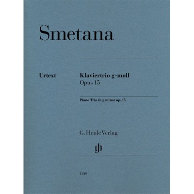 SMETANA BEDRICH - PIANO TRIO IN G MINOR OP.15
