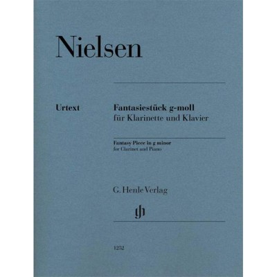 NIELSEN C. - FANTASIESTUCK G-MOLL - CLARINETTE & PIANO