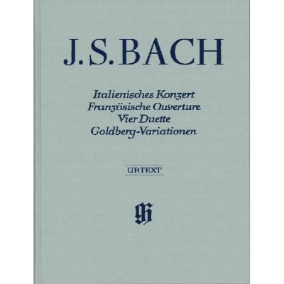 BACH - CONCERTO ITALIEN, OUVERTURE FRANÇAISE, QUATRE DUOS, VARIATIONS GOLDBERG - PIANO