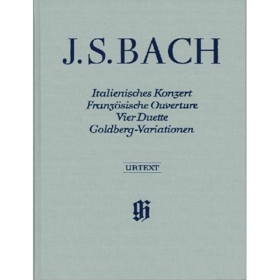 BACH J.S. - ITALIAN CONCERTO, FRENCH OVERTURE, FOUR DUETS, GOLDBERG VARIATIONS