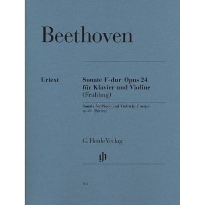 BEETHOVEN L.V. - SONATA FOR PIANO AND VIOLIN F MAJOR OP. 24 (SPRING SONATA)