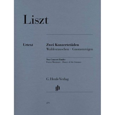 LISZT F. - TWO CONCERT STUDIES