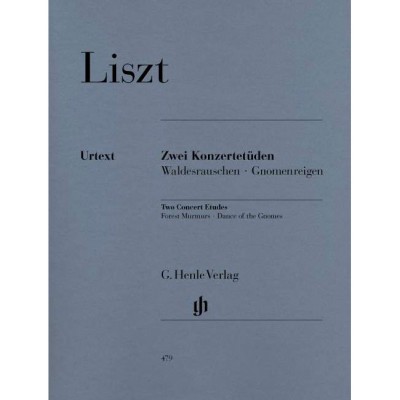 Liszt - Deux Etudes De Concert - Piano