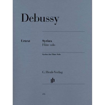 DEBUSSY C. - SYRINX [LA FLUTE DE PAN] (FOR FLUTE SOLO)