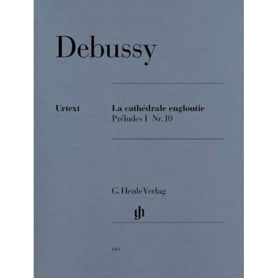 DEBUSSY - LA CATHÉDRALE ENGLOUTIE - PIANO