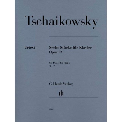 TSCHAIKOWSKY P.I. - SIX PIANO PIECES OP.19