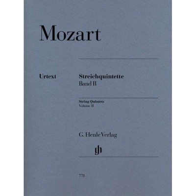 HENLE VERLAG Mozart - String Quintets - String Quintet