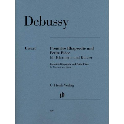 DEBUSSY C. - PREMIERE RHAPSODIE UND PETITE PIECE