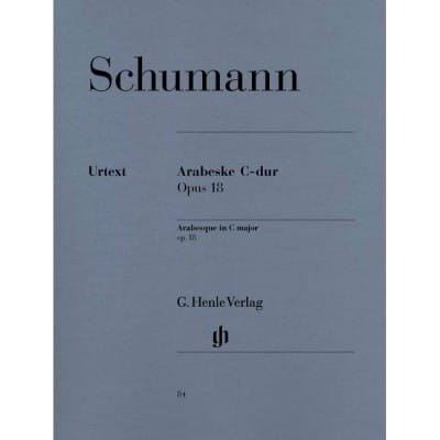  Schumann R. - Arabesque C Major Op. 18