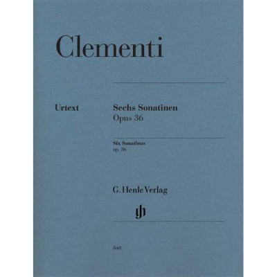 CLEMENTI - SIX SONATINAS OP. 36 - PIANO