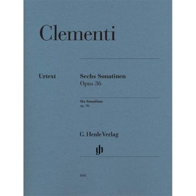 CLEMENTI M. - SIX SONATINAS OP.36 - PIANO