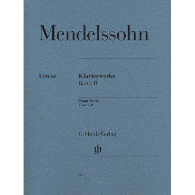 MENDELSSOHN B F. - PIANO WORKS VOL.2