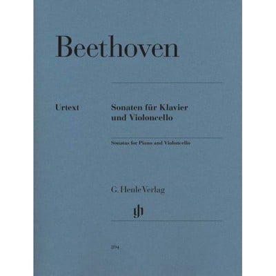BEETHOVEN - SONATAS FOR PIANO AND VIOLONCELLO - VIOLONCELLE ET PIANO