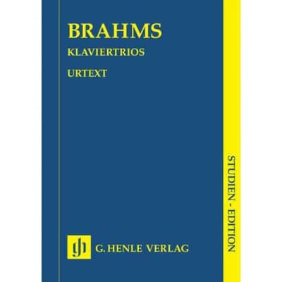 BRAHMS - TRIOS AVEC PIANO - PIANO, VIOLON ET VIOLONCELLE