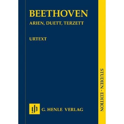  Beethoven L.v. - Arias, Duos & Trios - Score 
