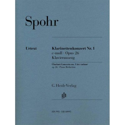 SPOHR L. - CONCERTO N° OP.26 - CLARINETTE ET PIANO
