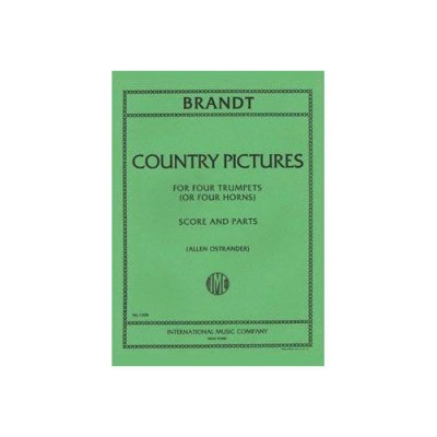 BRANDT - COUNTRY PICTURES - 4 TROMPETTES OU 4 HOUNS