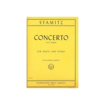  Stamitz Carl - Concerto In G Major - Flute and Piano