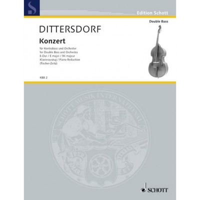 DITTERSDORF K.D. - CONCERTO E MAJOR - DOUBLE BASS AND ORCHESTRA