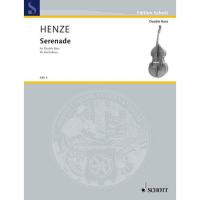 HENZE HANS WERNER - SERENADE - DOUBLE BASS