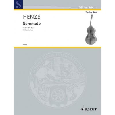 HENZE HANS WERNER - SERENADE - DOUBLE BASS