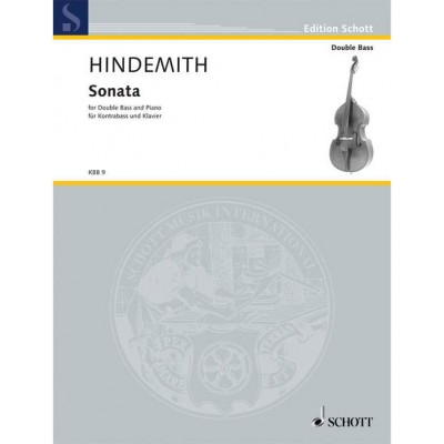 HINDEMITH P. - SONATA FOR DOUBLE BASS & PIANO