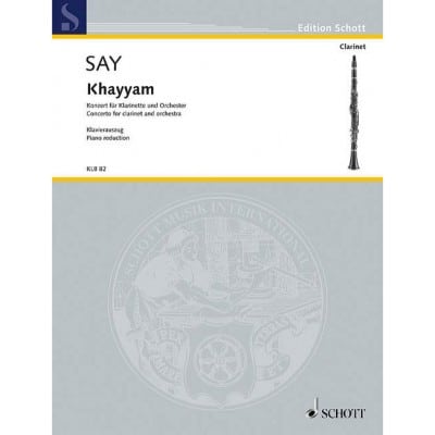  Say F. - Khayyam Op. 36 - Clarinette