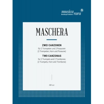  Maschera Florentino - 2 Canzonen Maggiapompeo - 2 Trumpet, 2 Trombone