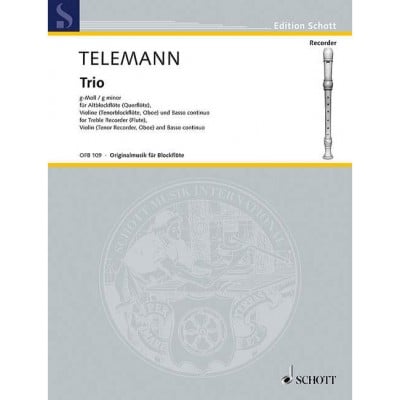 TELEMANN - TRIO G-MOLL