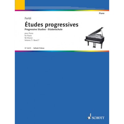 FERTE ARMAND - ETUDES PROGRESSIVES BAND 7 - PIANO