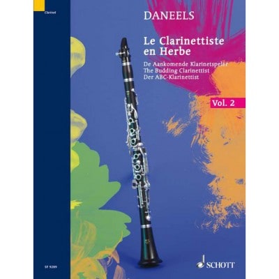 DANEELS FRANCOIS - THE BUDDING CLARINETTIST VOL.2