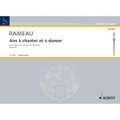 AIRS A CHANTER ET A DANSER - FLÛTE A BEC, GUITARE ET PERCUSSION